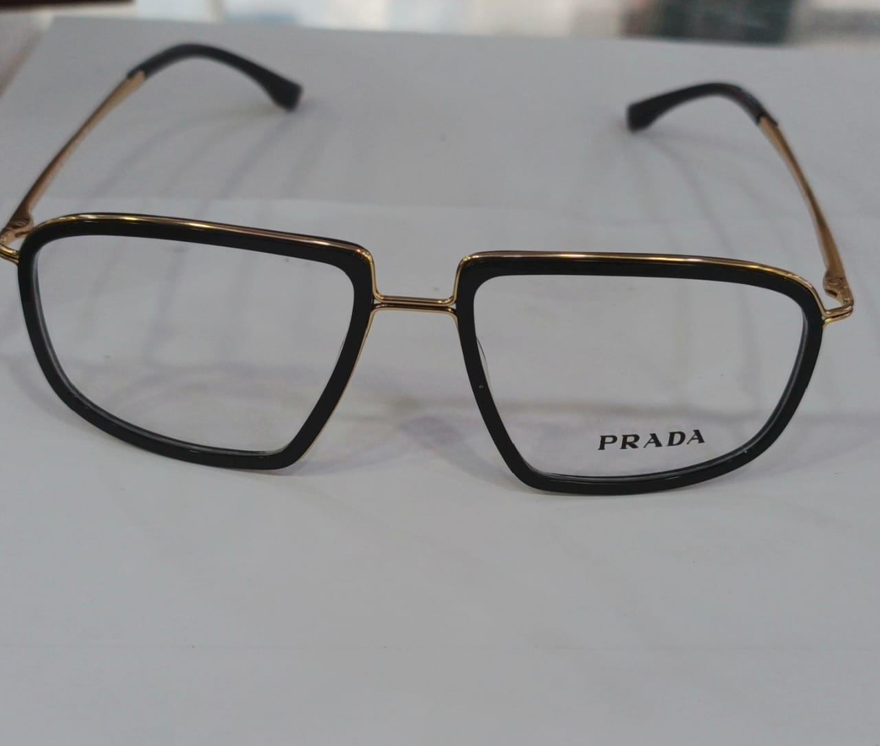 Premium Quality  Luxury Eye glasses Frame (PRADA)
